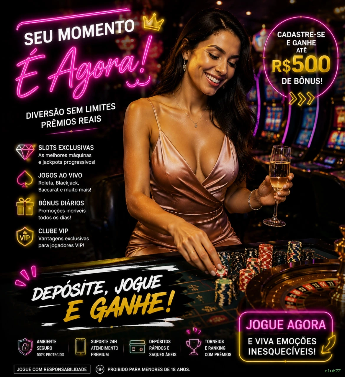 Cassino ao vivo